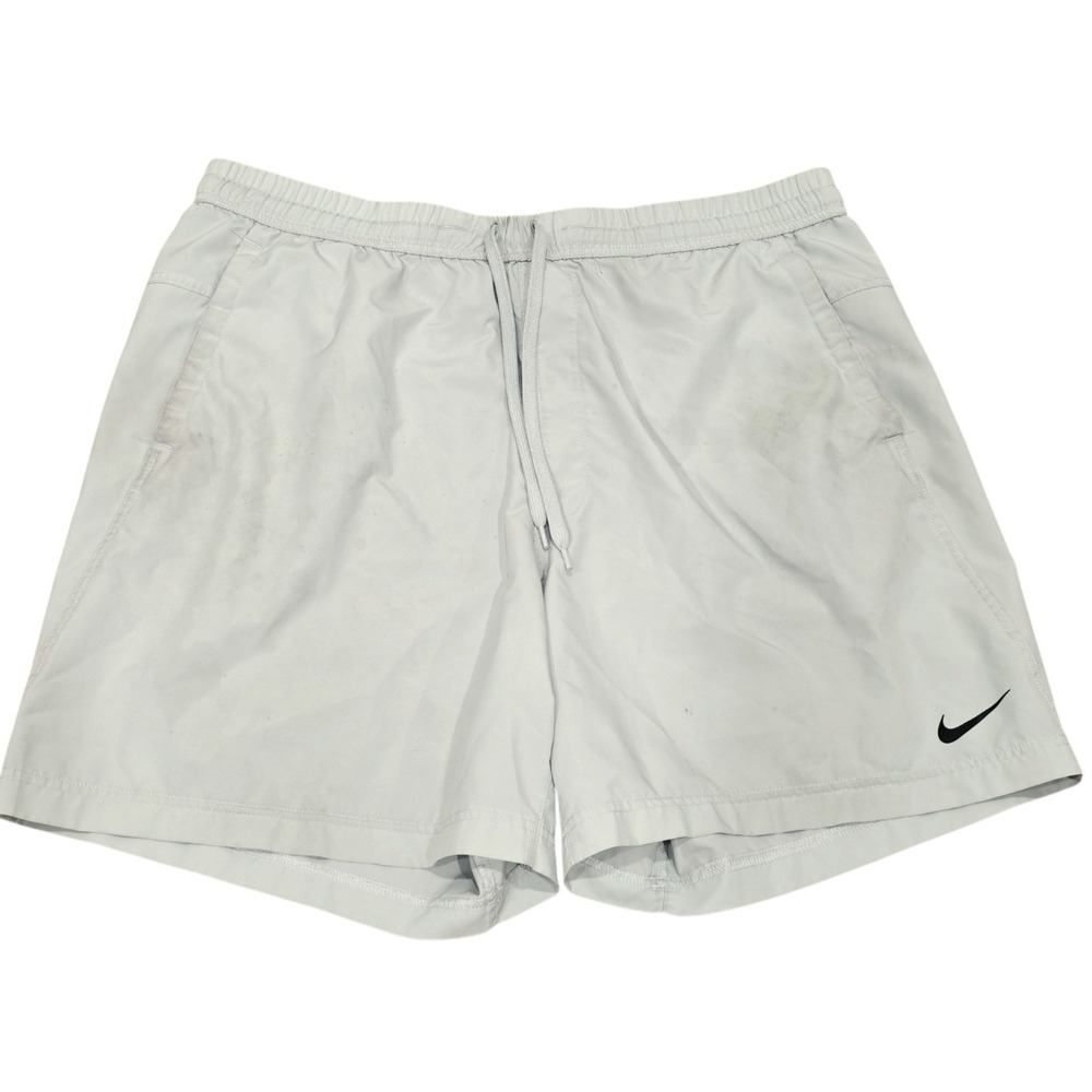 Nike Form Dri-FIT 7" Shorts Men's XL Light Silver Gray Unlined Training DV9857
